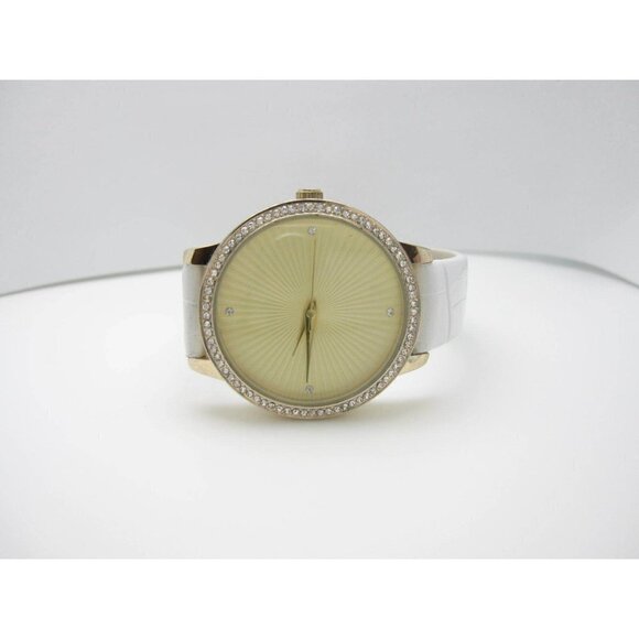 Women's Manhattan By Croton Analog Dial Crystals 38mm Watch (D260) - Picture 9 of 10